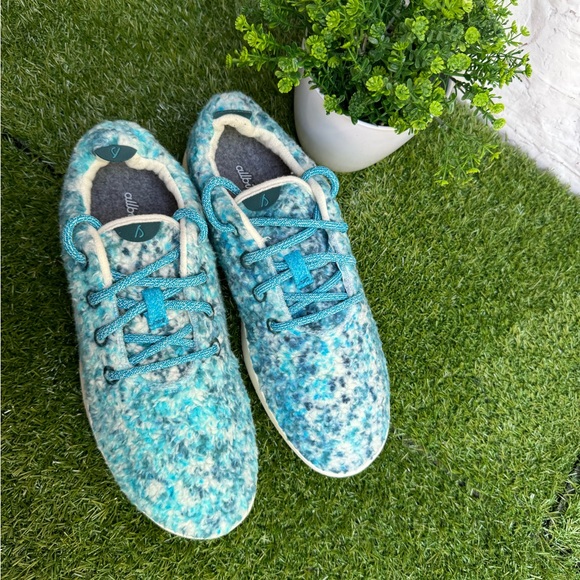 Allbirds Wool Runners fluffs natural cream sole color Sz 10 US mentioning shoes - Picture 9 of 13